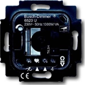 6520 U  - Dimmer flush mounted 200...800VA 6520 U