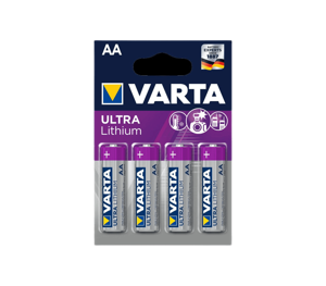 Varta 4x AA Lithium Wegwerpbatterij