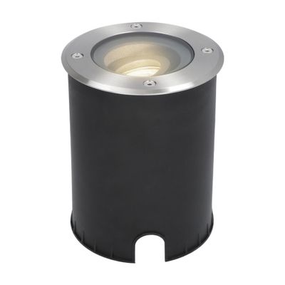 HOFTRONIC™ Lilly dimbare LED Grondspot - Kantelbaar - Overrijdbaar - Rond - RVS - 4000K - 5 Watt - IP67 waterdicht - 3 jaar garantie