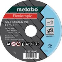 Metabo 616232000 Doorslijpschijf 125 mm 25 stuk(s) RVS