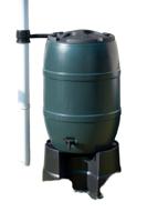 Regenton 210 l kunststof groen H97x dia. 57cm - Nature