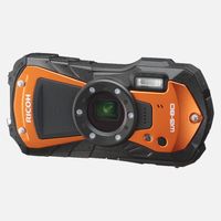 Ricoh WG-80 1/2.3" Compactcamera 16 MP CMOS 4608 x 3456 Pixels Zwart, Oranje - thumbnail