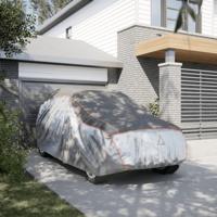 VidaXL Autohoes voor suv hagelbescherming xl zilverkleurig en grijs