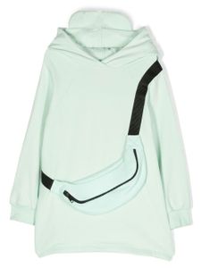 WAUW CAPOW by BANGBANG robe-pull Evelyn à capuche - Vert