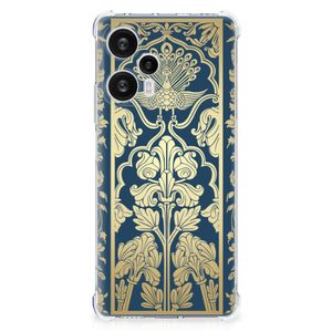 Xiaomi Poco F5 Case Beige Flowers