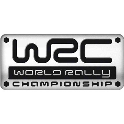 Aluminium Embleem/Logo - WRC - 5,5x2,5cm AV233242