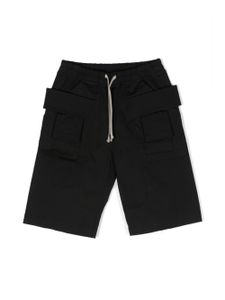 Rick Owens Kids short à lien de resserrage - Noir