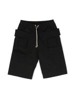 Rick Owens Kids short à lien de resserrage - Noir - thumbnail