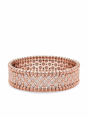 Pragnell bracelet Bohemia en or rose 18ct serti de diamants
