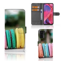 OPPO A54 5G | A74 5G | A93 5G Book Cover Macarons