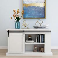 VidaXL Ophangset voor minischuifdeur 152 cm koolstofstaal