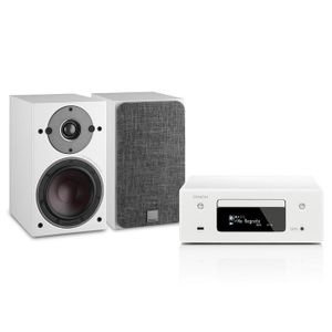 DoubleDeal: Denon RCD-N10 + Dali Oberon 1 Stereo Set - Wit