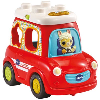 Dierenvriendjes - Vrolijke vormenauto Speelgoedvoertuig