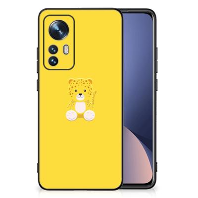 Xiaomi 12 | 12X Hoesje Baby Leopard