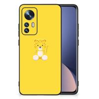 Xiaomi 12 | 12X Hoesje Baby Leopard