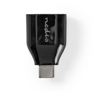 Nedis USB-C Adapter | USB-C Male naar USB-A Female | 5 Gbps | Zwart | 1 stuks - CCGB60915BK CCGB60915BK