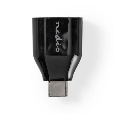 Nedis USB-C Adapter | USB-C Male naar USB-A Female | 5 Gbps | Zwart | 1 stuks - CCGB60915BK CCGB60915BK