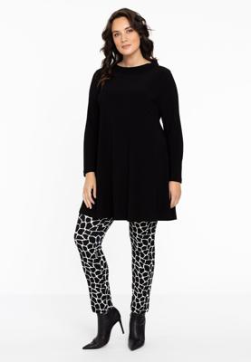 Yoek Xtra slim pantalon | Zwart | Maat 58/60