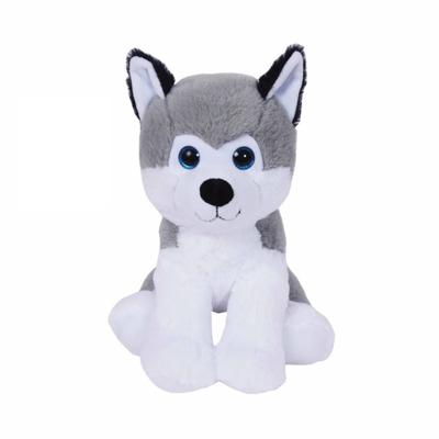 Sandy Husky hond knuffel - pluche - dieren knuffels - 23 cm