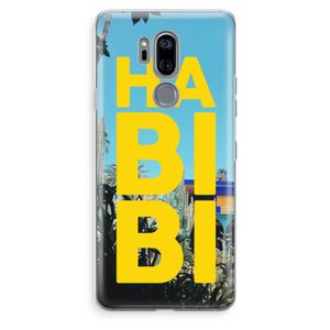 Habibi Majorelle : LG G7 Thinq Transparant Hoesje