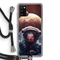 Voyager: Samsung Galaxy A41 Transparant Hoesje met koord