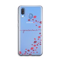 Kusjes: Samsung Galaxy A40 Transparant Hoesje Kusjes: Samsung Galaxy A40 Transparant Hoesje