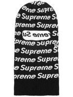 Supreme x New Era Repeat "Black" balaclava - Noir - thumbnail