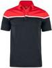 Cutter & Buck 354428 Seabeck Polo Men - Zwart/Rood - 4XL