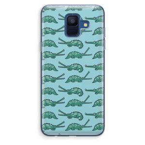 Kroko: Samsung Galaxy A6 (2018) Transparant Hoesje