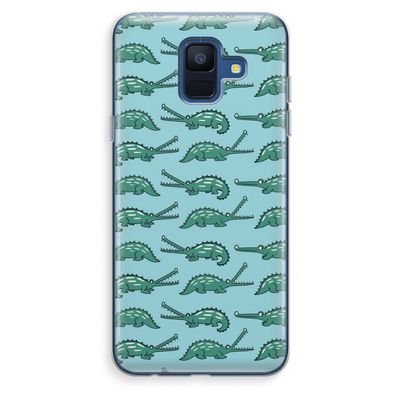 Kroko: Samsung Galaxy A6 (2018) Transparant Hoesje