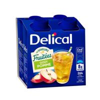 Delical Fruitdrink Appel 4x200ml