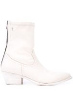 RTA bottines Western - Blanc - thumbnail