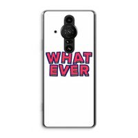 Whatever: Sony Xperia Pro-I Transparant Hoesje