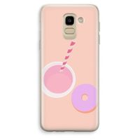Donut: Samsung Galaxy J6 (2018) Transparant Hoesje