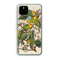 Carolinaparkiet: Google Pixel 5 Transparant Hoesje
