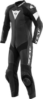 DAINESE Tosa, 1-delig motorpak, Zwart-Wit