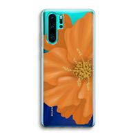 Orange Ellila flower: Huawei P30 Pro Transparant Hoesje