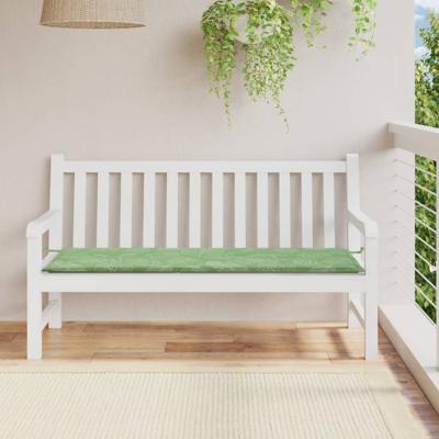 VidaXL Tuinbankkussen 150x50x4 cm oxford stof bladpatroon