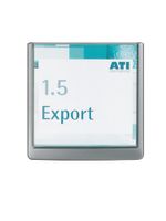 Durable Deur-/infobord | B149xH148,5 mm | controlevenster acrylglas | achterdeel ABS grafiet | 1 stuk - 486237 486237 - thumbnail