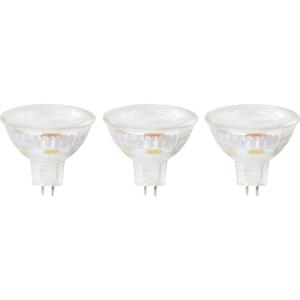 Sygonix SY-4893258 LED-lamp Energielabel E (A - G) G5.3 6.1 W = 35 W Warmwit (Ø x h) 50 mm x 44 mm 3 stuk(s)