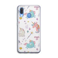 Fantasiewereld: Samsung Galaxy A40 Transparant Hoesje
