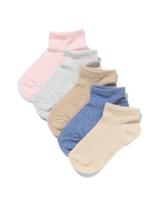 HEMA Kinder Enkelsokken Rib - 5 Paar Roze (roze)