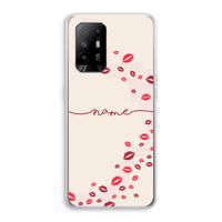 Kusjes: Oppo A94 5G Transparant Hoesje
