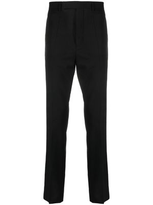 Rick Owens pantalon fuselé à fermeture décalée - Noir