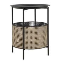 Mauro Ferretti Osaka Zwarte en beige metalen tafel