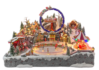 Kerstspeeltuin Met IJsbaan - Oosterik home