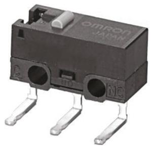 Omron D2F-A1 Microschakelaar 30 V/DC 2 A 1x aan/(aan) 1 stuk(s) Bag