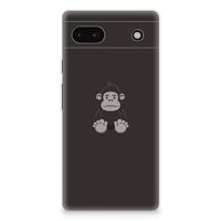Google Pixel 6A Telefoonhoesje met Naam Gorilla