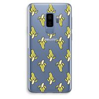 Bananas: Samsung Galaxy S9 Plus Transparant Hoesje