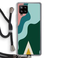 Noor B: Samsung Galaxy A42 5G Transparant Hoesje met koord